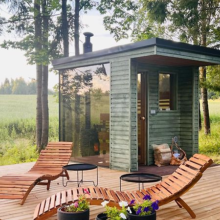 House And Sauna Where City Comforts Meet Nature Aiaste Exterior photo